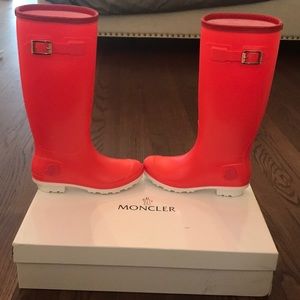 Authentic Moncler Rain Boots